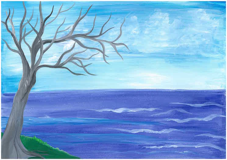 Sea and the sky
