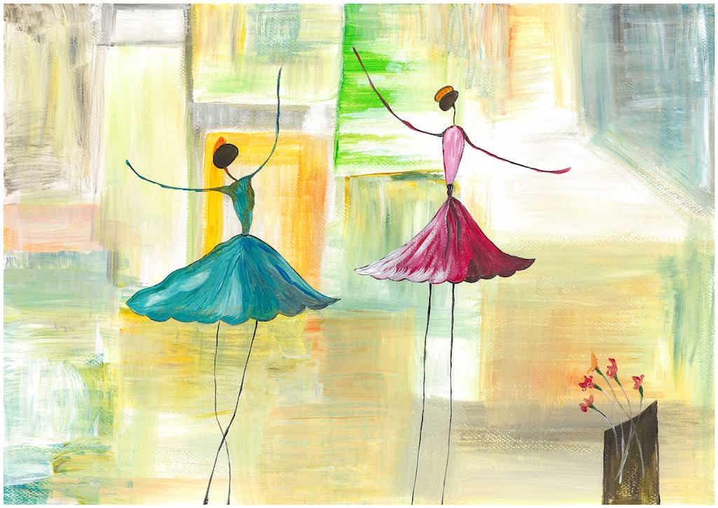 Ballerinas on the move