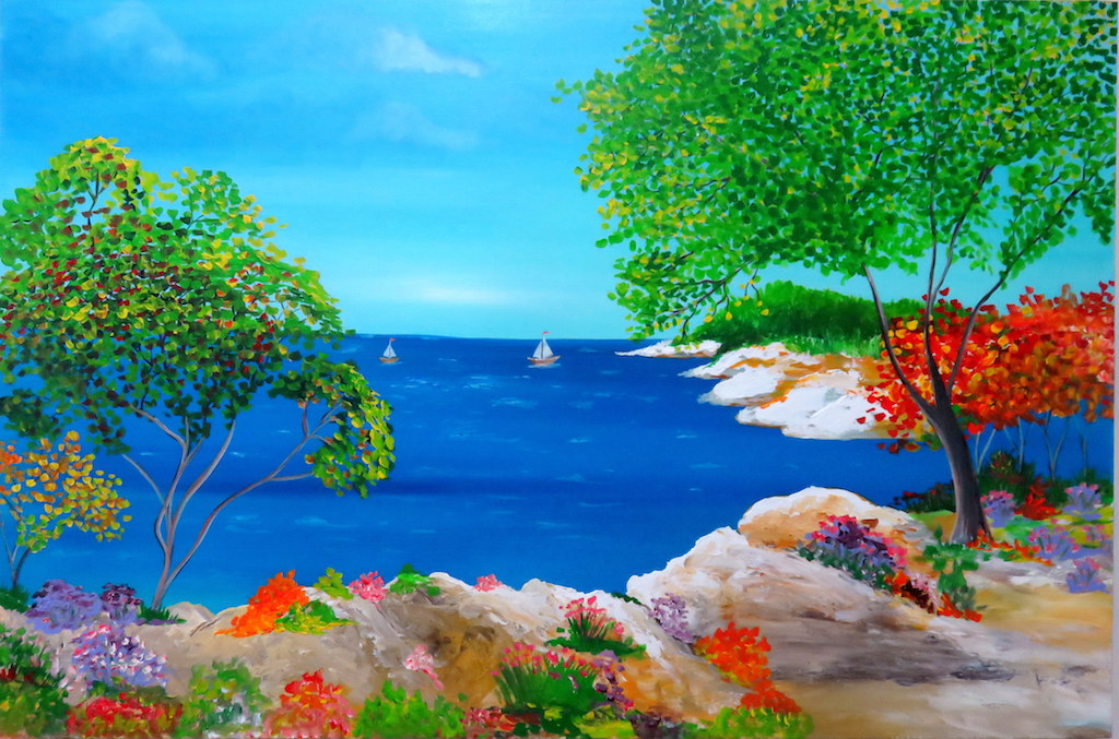 Colorful Seashore