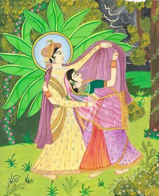 Indian Traditional Radha Krishna