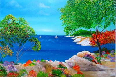 Colorful Seashore