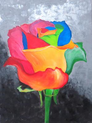 Wild Colorful Roses-1